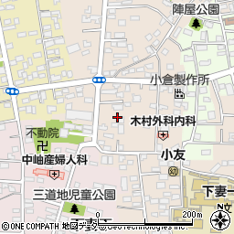 茨城県下妻市下妻乙193-3周辺の地図