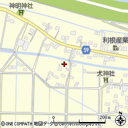 埼玉県行田市下中条756周辺の地図