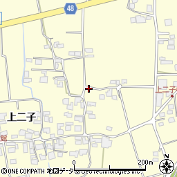 長野県松本市笹賀周辺の地図