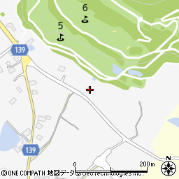 茨城県つくば市北条696周辺の地図