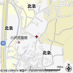 茨城県つくば市小沢428周辺の地図