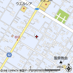 埼玉県深谷市上野台3167周辺の地図
