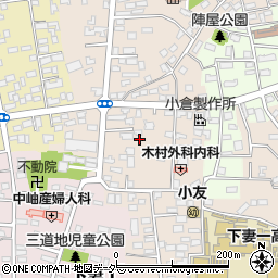 茨城県下妻市下妻乙186-5周辺の地図