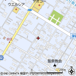 埼玉県深谷市上野台3050周辺の地図