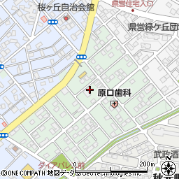 埼玉県深谷市桜ケ丘124周辺の地図