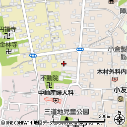 茨城県下妻市下妻乙190周辺の地図