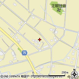 埼玉県深谷市今泉791周辺の地図