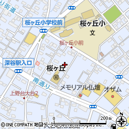 埼玉県深谷市上野台2894周辺の地図