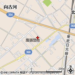 埼玉県加須市向古河8-43周辺の地図