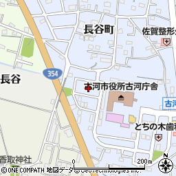 茨城県古河市長谷町40周辺の地図