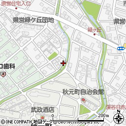 埼玉県深谷市緑ケ丘16周辺の地図