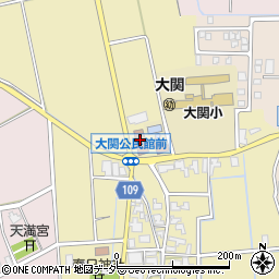 大関コミュニティセンター周辺の地図