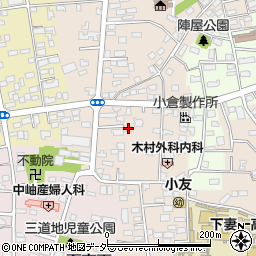 茨城県下妻市下妻乙187-2周辺の地図
