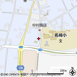 ファミリーマート古河名崎店周辺の地図