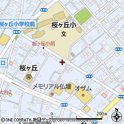 コーポ桜ケ丘周辺の地図