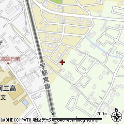 茨城県古河市古河131-3周辺の地図