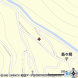 長野県松本市安曇（島々）周辺の地図