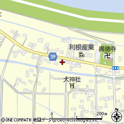 埼玉県行田市下中条1598周辺の地図