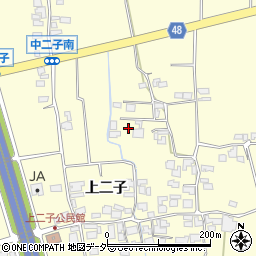 長野県松本市笹賀上二子4532周辺の地図