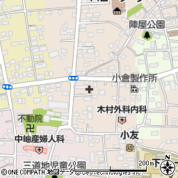 茨城県下妻市下妻乙184-1周辺の地図