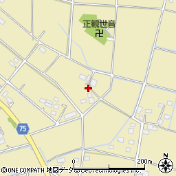 埼玉県深谷市今泉782周辺の地図