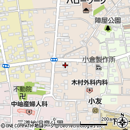 茨城県下妻市下妻乙184-10周辺の地図