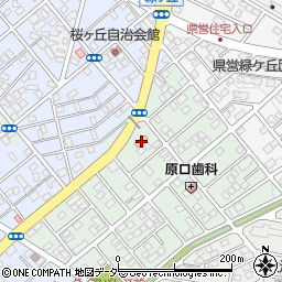 ミニストップ深谷桜ヶ丘店周辺の地図