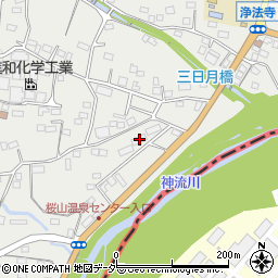 群馬県藤岡市浄法寺695周辺の地図