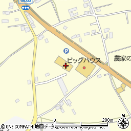 スーパータイヨー　ビッグハウス鉾田店周辺の地図