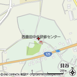 茨城県結城郡八千代町貝谷38周辺の地図