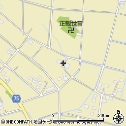 埼玉県深谷市今泉781周辺の地図