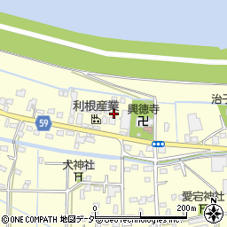 埼玉県行田市下中条1613周辺の地図