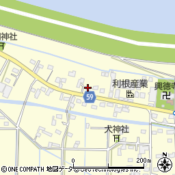 埼玉県行田市下中条1585周辺の地図
