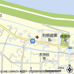 埼玉県行田市下中条1596周辺の地図