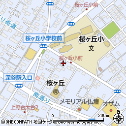 埼玉県深谷市上野台2896周辺の地図