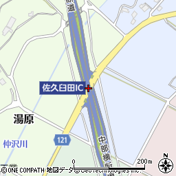 佐久臼田ＩＣ周辺の地図