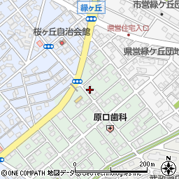 埼玉県深谷市桜ケ丘38周辺の地図