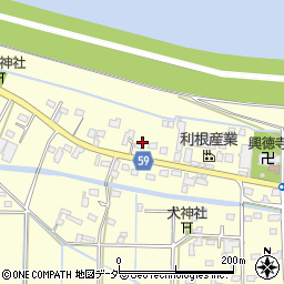 埼玉県行田市下中条1585-24周辺の地図
