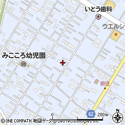 埼玉県深谷市上野台3352周辺の地図
