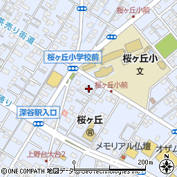 埼玉県深谷市上野台2902周辺の地図