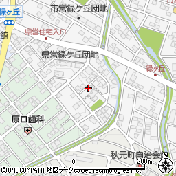 埼玉県深谷市緑ケ丘17周辺の地図