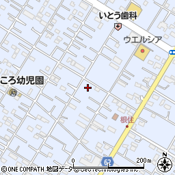 埼玉県深谷市上野台3291周辺の地図