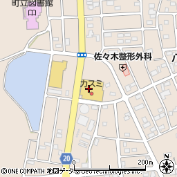 株式会社カスミ　八千代店周辺の地図