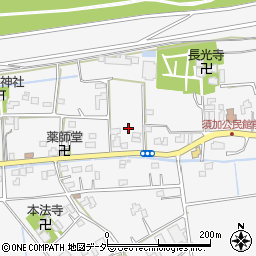 埼玉県行田市須加周辺の地図