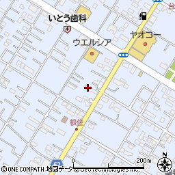 埼玉県深谷市上野台3191周辺の地図