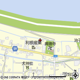 埼玉県行田市下中条1615周辺の地図