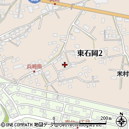 茨城県石岡市東石岡2丁目7周辺の地図