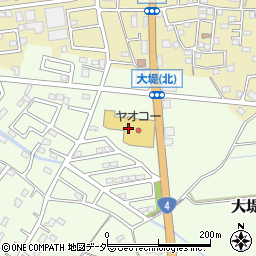 ヤオコー古河大堤店周辺の地図