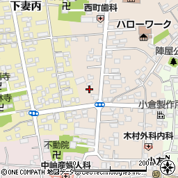 茨城県下妻市下妻乙170周辺の地図