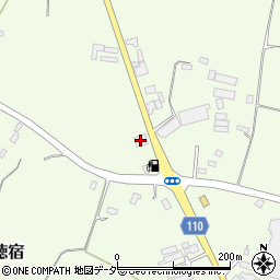 ＪＡ茨城エネルギー株式会社　徳宿ＳＳ周辺の地図